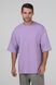 Футболка оверсайз RAY OVERSIZE мужская лиловая (U0104M-Lilac) L-XL