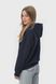 Худі на блискавці жіночече базове RAY PREMIUM LOOSE темно-синє (U0409W-Navy Blue) XS U0409W-Navy Blue фото 2