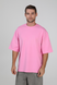 Футболка оверсайз RAY OVERSIZE мужская розовая (U0104M-Pink) S/M U0104M-Pink фото 1
