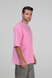 Футболка оверсайз RAY OVERSIZE мужская розовая (U0104M-Pink) S/M U0104M-Pink фото 3
