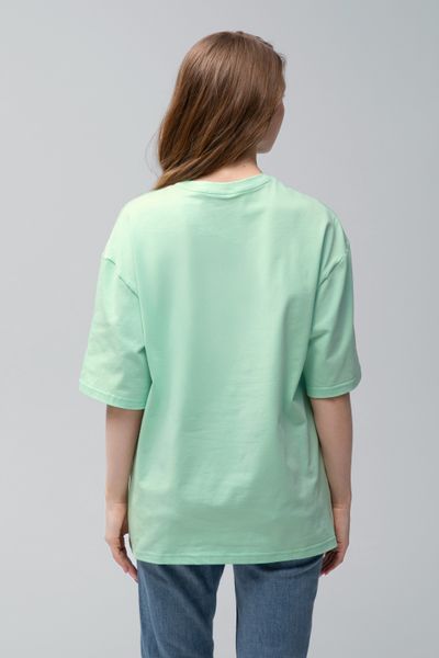 Футболка оверсайз RAY OVERSIZE світло-зелена жіноча (U0104W-Light green) S/M U0104W-Light green фото
