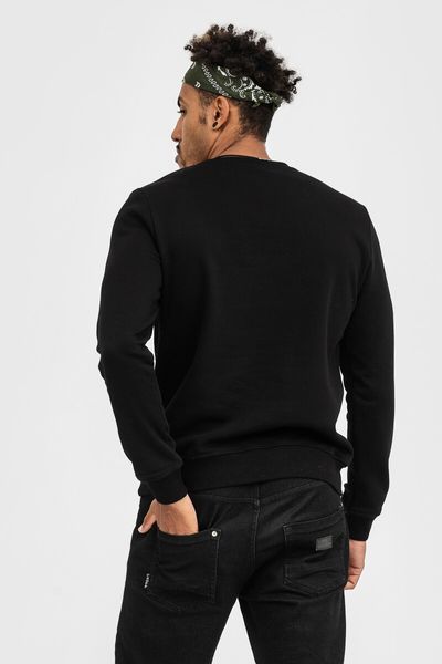 Світшот базовий Ray Basic полегшений чоловічий чорний (U0302M-Black) XS U0302M-Black фото