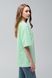 Футболка оверсайз RAY OVERSIZE світло-зелена жіноча (U0104W-Light green) S/M U0104W-Light green фото 2