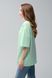 Футболка оверсайз RAY OVERSIZE світло-зелена жіноча (U0104W-Light green) S/M U0104W-Light green фото 3