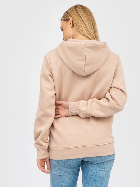 Худі утеплене RAY BASIC жіноче бежеве (U0401W-Cream) XS U0401W-Cream фото