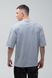 Футболка оверсайз RAY OVERSIZE чоловіча сірий меланж (U0104M-Grey Heather) S/M U0104M-Grey Heather фото 3