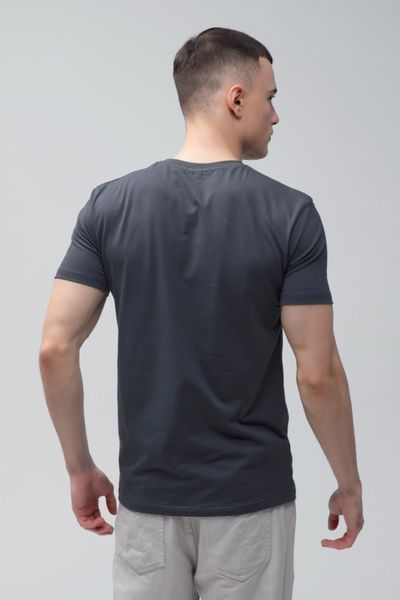 Футболка базова Ray Premium Fit чоловіча темно-сіра (U0102-Dark Grey) XS U0102-Dark Grey фото