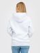 Худі базове Ray Basic утеплене жіноче біле (U0401W-White) XL U0401W-White фото 5
