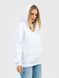 Худі базове Ray Basic утеплене жіноче біле (U0401W-White) XL U0401W-White фото 4