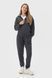 Костюм жіночий худі на блискавці та штани RAY PREMIUM LOOSE темно-сірий (U0809W-Dark Grey) XS U0809W-Dark Grey фото 1