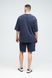 Костюм футболка оверсайз и шорты RAY BASIC ттемно-серый мужской (U1801M-Dark Grey) S U1801M-Dark Grey фото 4