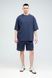 Костюм футболка оверсайз и шорты RAY BASIC ттемно-серый мужской (U1801M-Dark Grey) S U1801M-Dark Grey фото 1