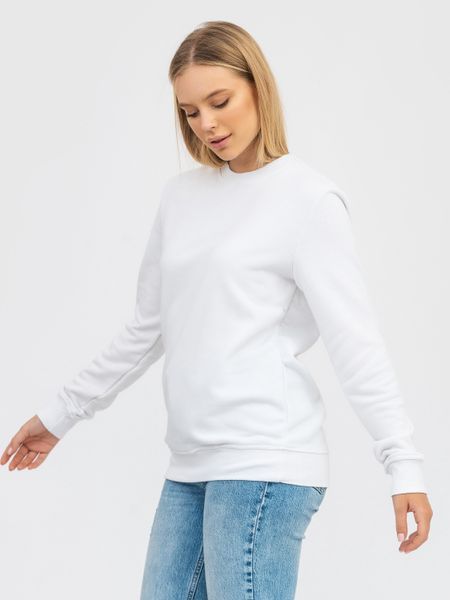 Світшот полегшений RAY BASIC жіночий білий (U0302W-White) XS U0302W-White фото