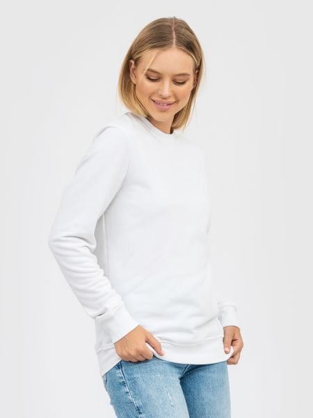 Світшот полегшений RAY BASIC жіночий білий (U0302W-White) XS U0302W-White фото