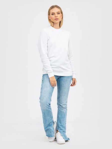 Світшот полегшений RAY BASIC жіночий білий (U0302W-White) XS U0302W-White фото