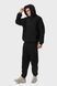 Костюм худи и штаны утеплённый мужской RAY BALLOON чёрный (U0808М-Black) XS U0808М-Black фото 7