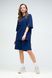 Костюм футболка оверсайз и шорты RAY BASIC темно-синий женский (U1801W-Navy Blue) M U1801W-Navy Blue фото 2