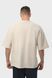 Футболка оверсайз RAY OVERSIZE мужская бежевая (U0104M-Cream) S-M U0104M-Cream фото 3