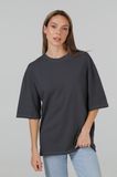 Футболка оверсайз RAY OVERSIZE женская темно-серая (U0104W-Dark Grey) S/M U0104W-Dark Grey фото