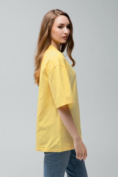 Футболка оверсайз RAY OVERSIZE лимонна жіноча (U0104W-Lemon) S/M U0104W-Lemon фото
