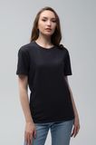 Футболка женская базовая RAY PREMIUM FIT UNISEX Черный (U0102W-Black) XS U0102W-Black фото