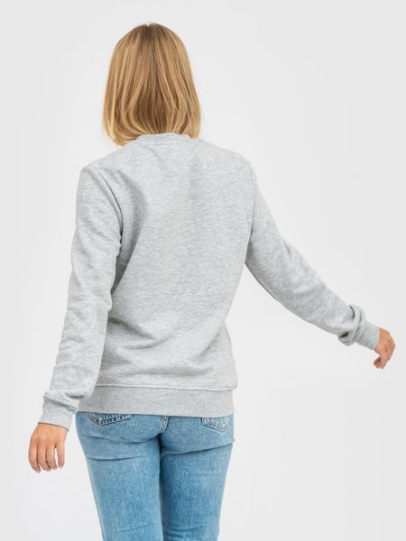 Свитшот базовый Ray Basic утепленный женский серый меланж (U0301W-Grey Heather) XS U0301W-Grey Heather фото