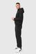 Костюм худі та штани Ray Basic чоловічий утеплений чорний (U0801М-Black) M U0801М-Black фото 4