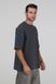 Футболка оверсайз RAY OVERSIZE чоловіча темно-сіра (U0104M-Dark Grey) S/M U0104M-Dark Grey фото 3