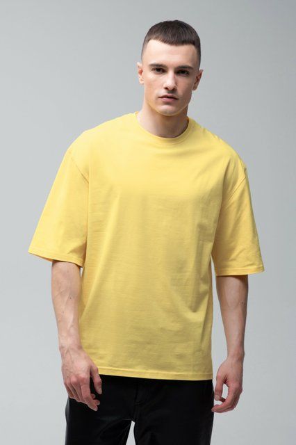 Футболка оверсайз RAY OVERSIZE мужская лимонная (U0104M-Lemon) L/XL U0104M-Lemon фото