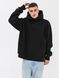 Худі оверсайз Ray Oversize утеплене чоловіче чорне (U0404M-Black) L/XL U0404M-Black фото 3
