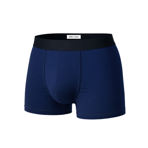 Труси боксери чоловічі RAY BASIC Темно-синій (M2101-Navy Blue) S M2101-Navy Blue фото