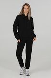 Костюм худи и штаны Ray Basic женский утепленный черный (U0801W-Black) S U0801W-Black фото
