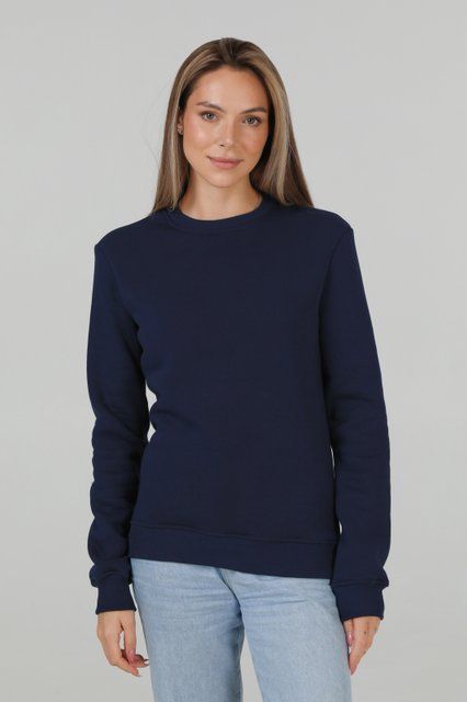 Свитшот базовый Ray Basic утепленный женский темно-синий (U0301W-Navy Blue) XS U0301W-Navy Blue фото