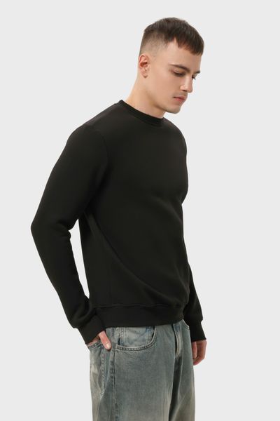 Свитшот базовый Ray Basic утепленный мужской черный (U0301M-Black) XS U0301M-Black фото