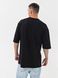 Футболка оверсайз RAY OVERSIZE чоловіча чорна (U0104M-Black) S/M U0104M-Black фото 3