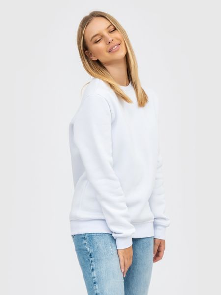Свитшот утепленный RAY BASIC женский белый (U0301W-White) XS U0301W-White фото