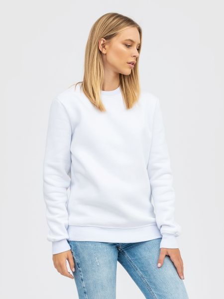 Свитшот утепленный RAY BASIC женский белый (U0301W-White) XS U0301W-White фото