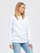 Свитшот утепленный RAY BASIC женский белый (U0301W-White) XS U0301W-White фото 2