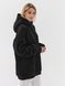 Худі оверсайз Ray Oversize утеплене жіноче чорне (U0404W-Black) L/XL U0404W-Black фото 2