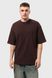 Футболка оверсайз RAY OVERSIZE чоловіча шоколад (U0104M-Chocolate) S/M