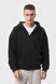 Худі на блискавці чоловіче базове RAY PREMIUM LOOSE чорне (U0409M-Black) XS U0409M-Black фото 1
