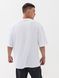 Футболка оверсайз RAY OVERSIZE мужская белая (U0104M-White) S-M U0104M-White фото 2