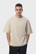 Набір оверсайз футболок чоловічих RAY OVERSIZE комбінований Беж/Блакитний/Темно-синій (U0104M-3PACK2) S/M U0104M-3PACK2 фото 2