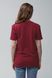 Футболка женская базовая RAY PREMIUM FIT UNISEX Бордовый (U0102W-Burgundy) XS U0102W-Burgundy фото 4