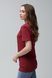Футболка женская базовая RAY PREMIUM FIT UNISEX Бордовый (U0102W-Burgundy) XS U0102W-Burgundy фото 3
