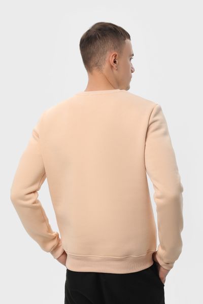 Свитшот мужской базовый утепленный RAY BASIC бежевый (U0301M-Cream) XS U0301M-Cream фото