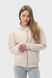 Худі на блискавці жіночече базове RAY PREMIUM LOOSE бежеве (U0409W-Cream) XS U0409W-Cream фото 1