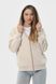 Худі на блискавці жіночече базове RAY PREMIUM LOOSE бежеве (U0409W-Cream) XS U0409W-Cream фото 3
