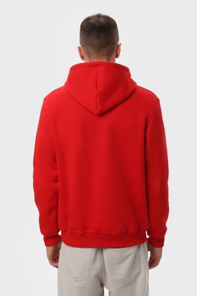 Худі чоловіче базове утеплене RAY BASIC червоне (U0401M-Red) XS U0401M-Red фото