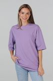 Футболка оверсайз RAY OVERSIZE женская лиловая (U0104W-Lilac) S/M U0104W-Lilac фото